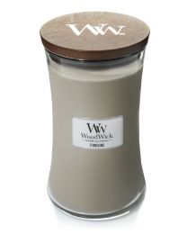WOODWICK FIRESIDE LARGE CANDLE