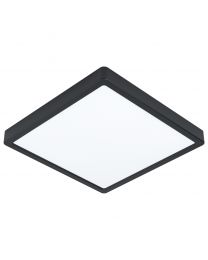 EGLO FUEVA 5 PLAFONNIER CARRE NOIR 20W