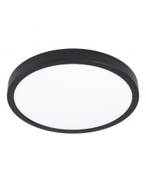 EGLO FUEVA 5 PLAFONNIER NOIR 20W