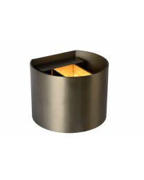 LUCIDE XIO - APPLIQUE MURALE - LED DIMMABLE - G9 - 1X4W 2700K - CAFÉ