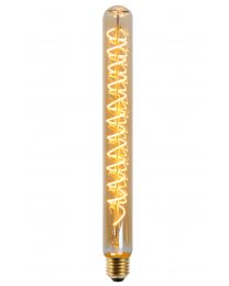LUCIDE T32 - FILAMENT LAMP - DIA 3,2CM - LED DIMBAAR - E27 - 1X5W 2200K - AMBER